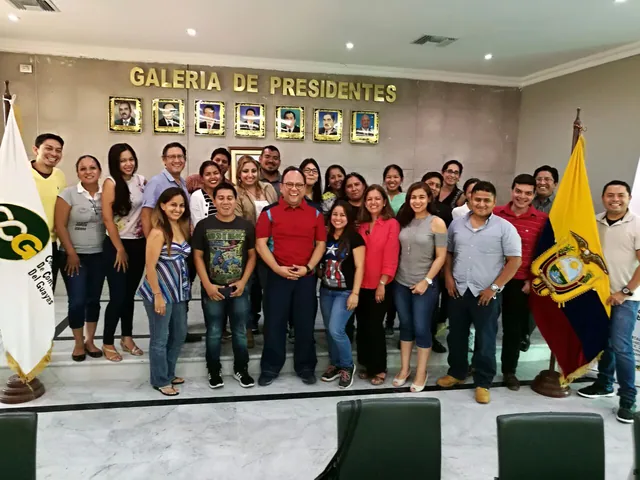 Participantes de un taller